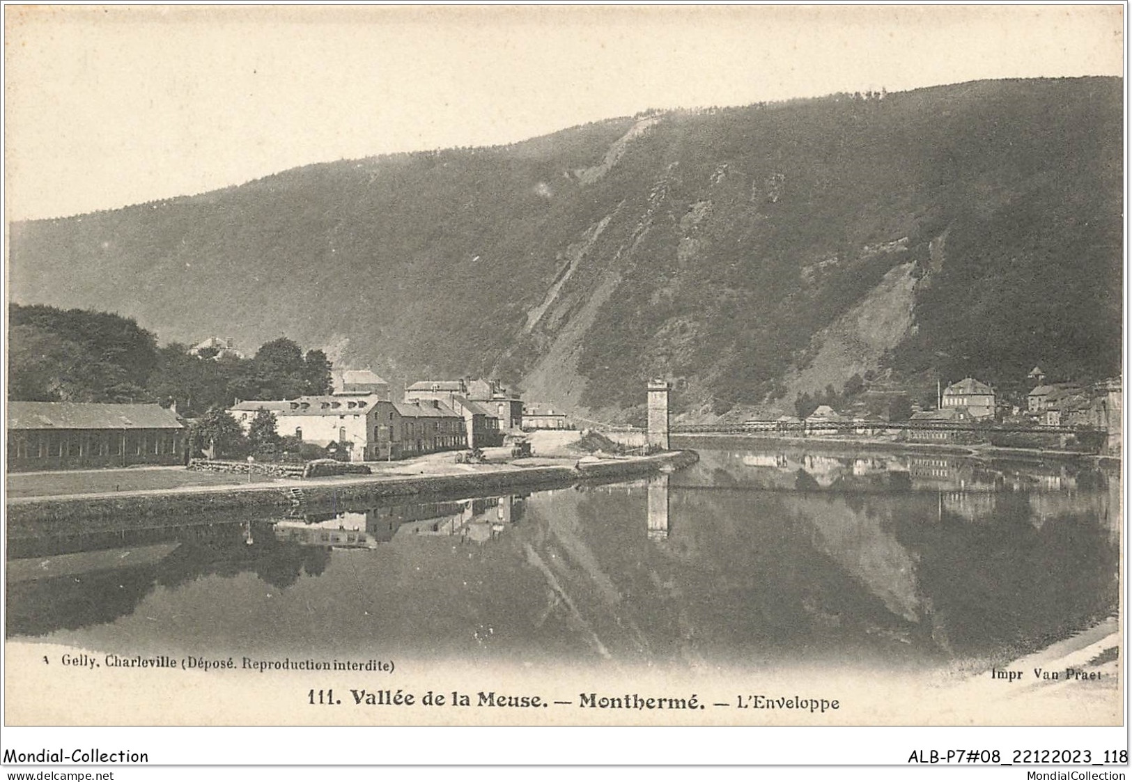 ALBP7-08-0662 - Vallée De La Meuse - MONTHERME - L'enveloppe  - Montherme