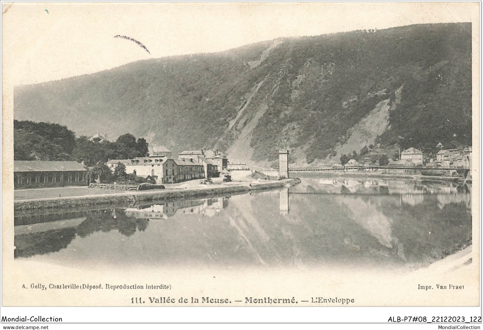 ALBP7-08-0664 - Vallée De La Meuse - MONTHERME - L'enveloppe  - Montherme