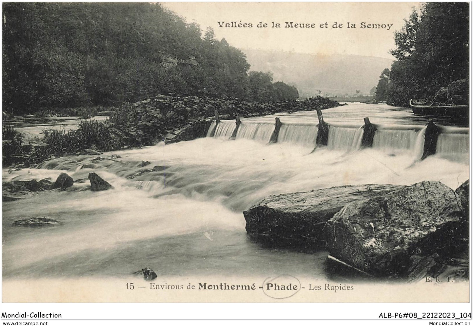ALBP6-08-0556 - La Vallée De La Meuse Et De La Semoy - Environs De MONTHERME - PHADE - Les Rapides  - Montherme