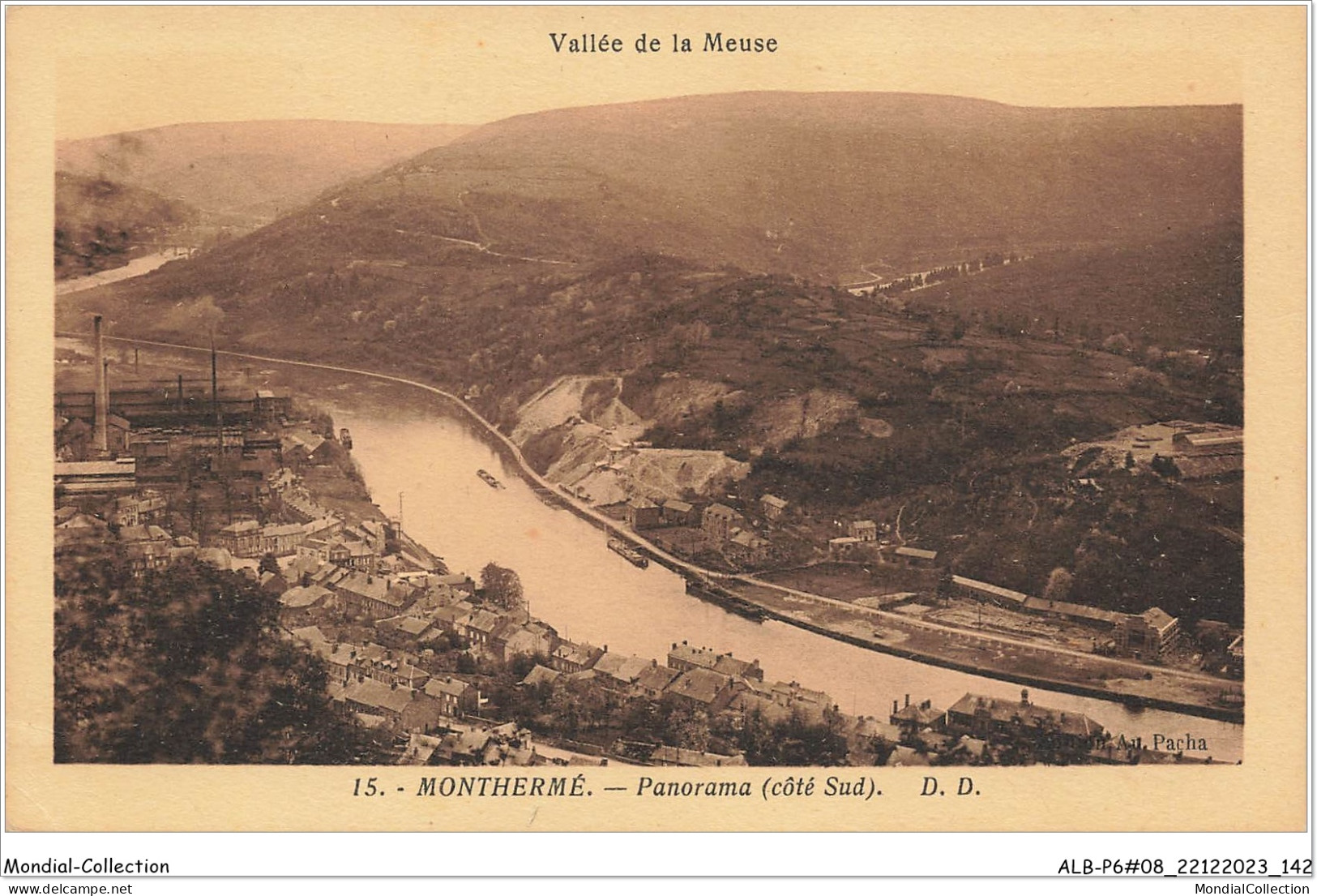 ALBP6-08-0575 - Vallée De La Meuse - MONTHERME - Panorama - Côté Sud - D D  - Montherme