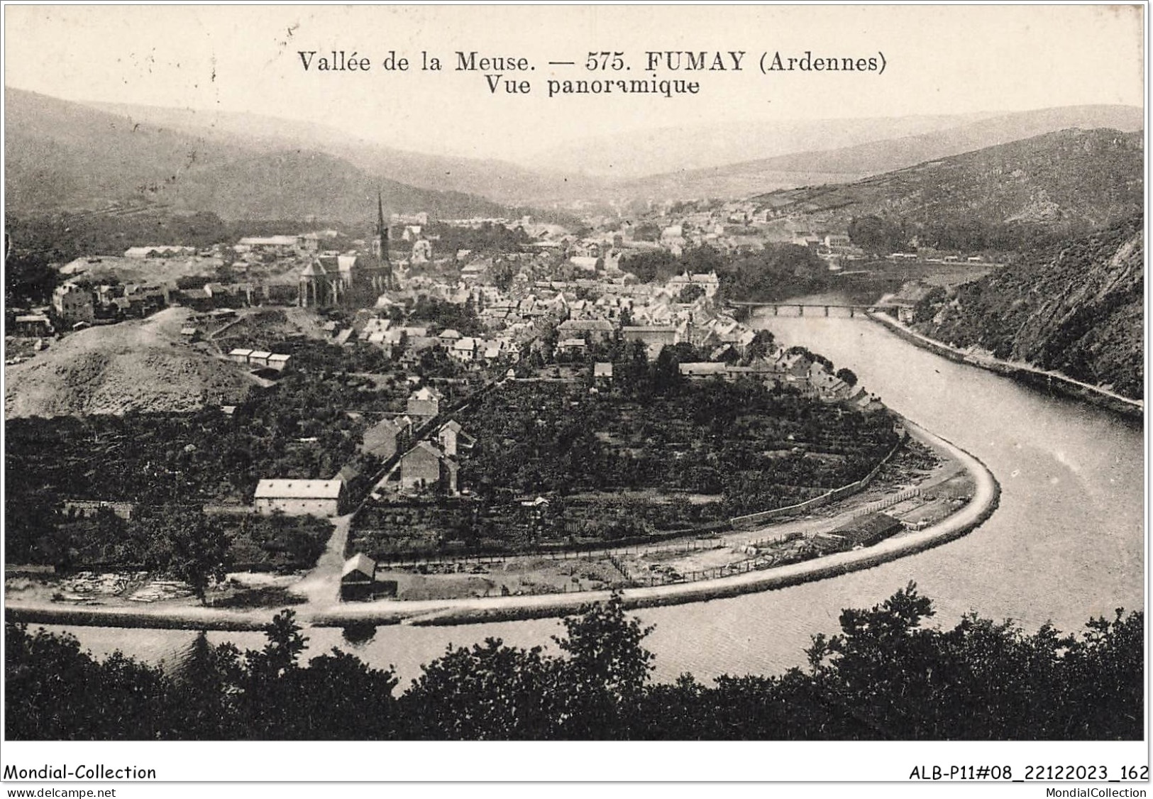 ALBP11-08-1085 - Vallée De La Meuse - 575 FUMAY - Ardennes - Vue Panoramique  - Fumay