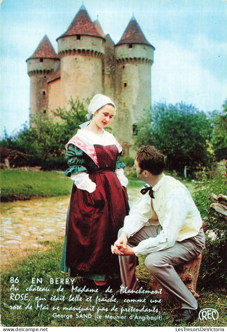 FRANCE - En Berry - Vue Sur Le Château De Madame De Blanchemont - Animé - Carte Postale Ancienne - La Chatre