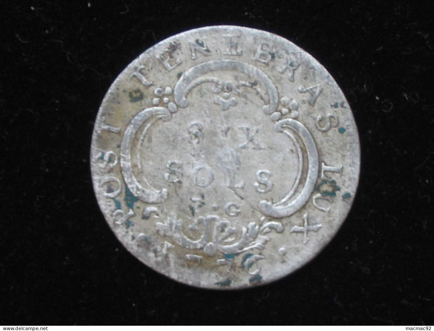 SUISSE - 6 Sols 1776 -  GENEVENSIS • RESPUBLICA **** EN ACHAT IMMEDIAT **** - Monnaies Cantonales