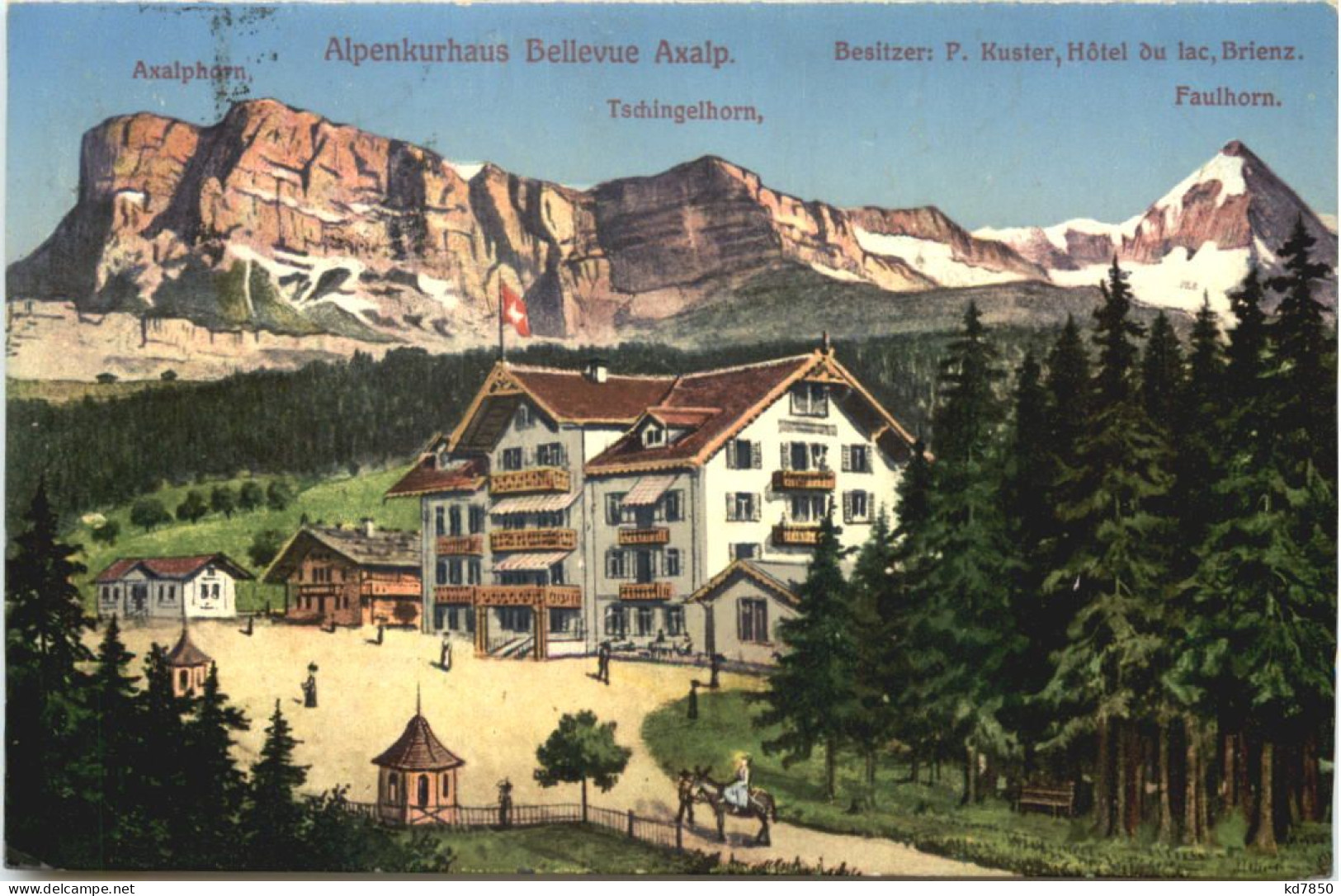 Alpenkurhaus Bellevue Axalp - Brienz