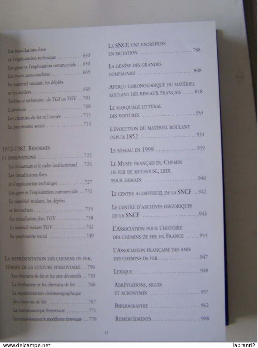 "LE PATRIMOINE DE LA S.N.C.F ET DES CHEMINS DE FER FRANCAIS". 2 TOMES. - Bahnwesen & Tramways