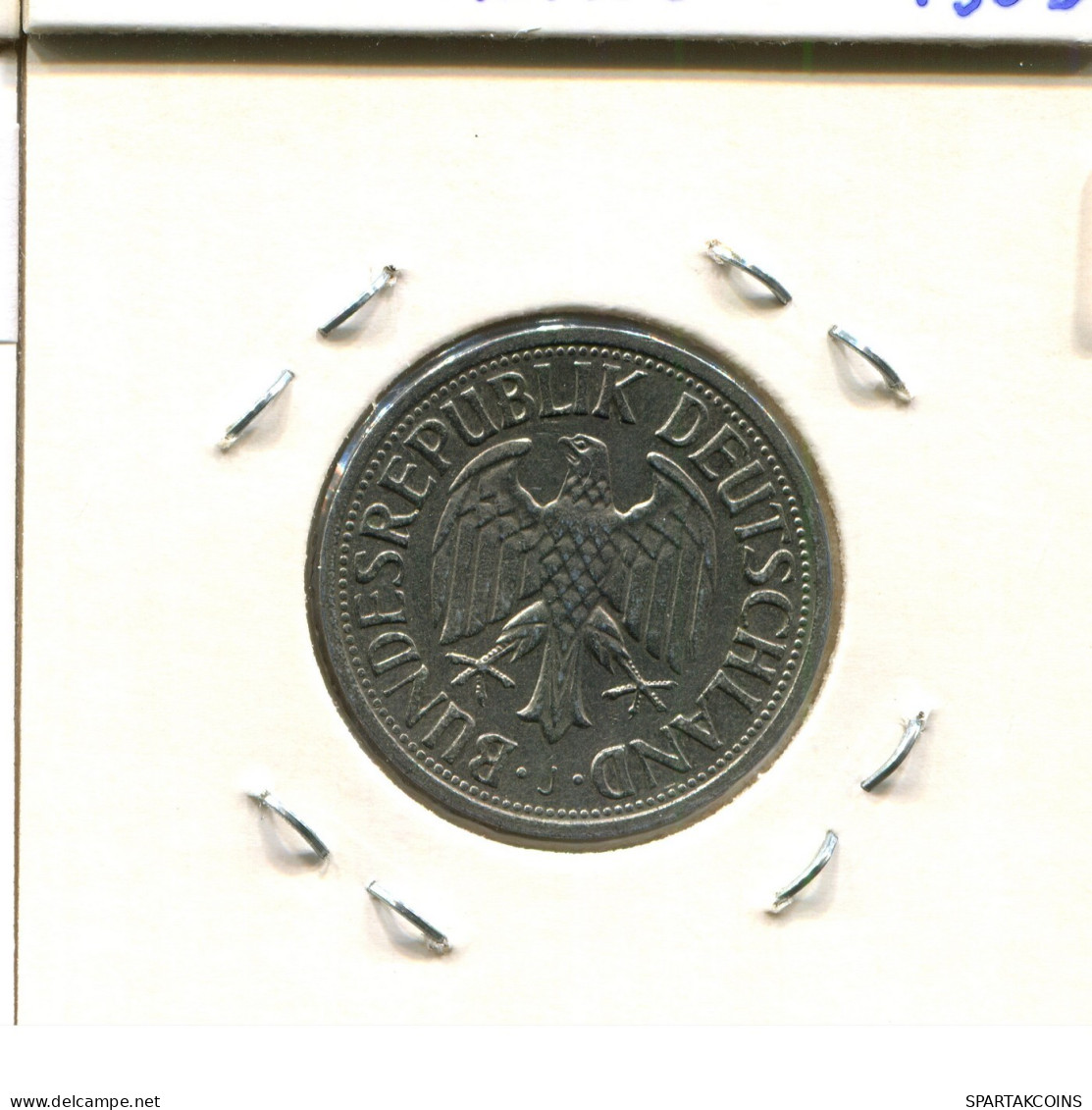 1 DM 1965 J WEST & UNIFIED GERMANY Coin #DB746.U.A - 1 Mark
