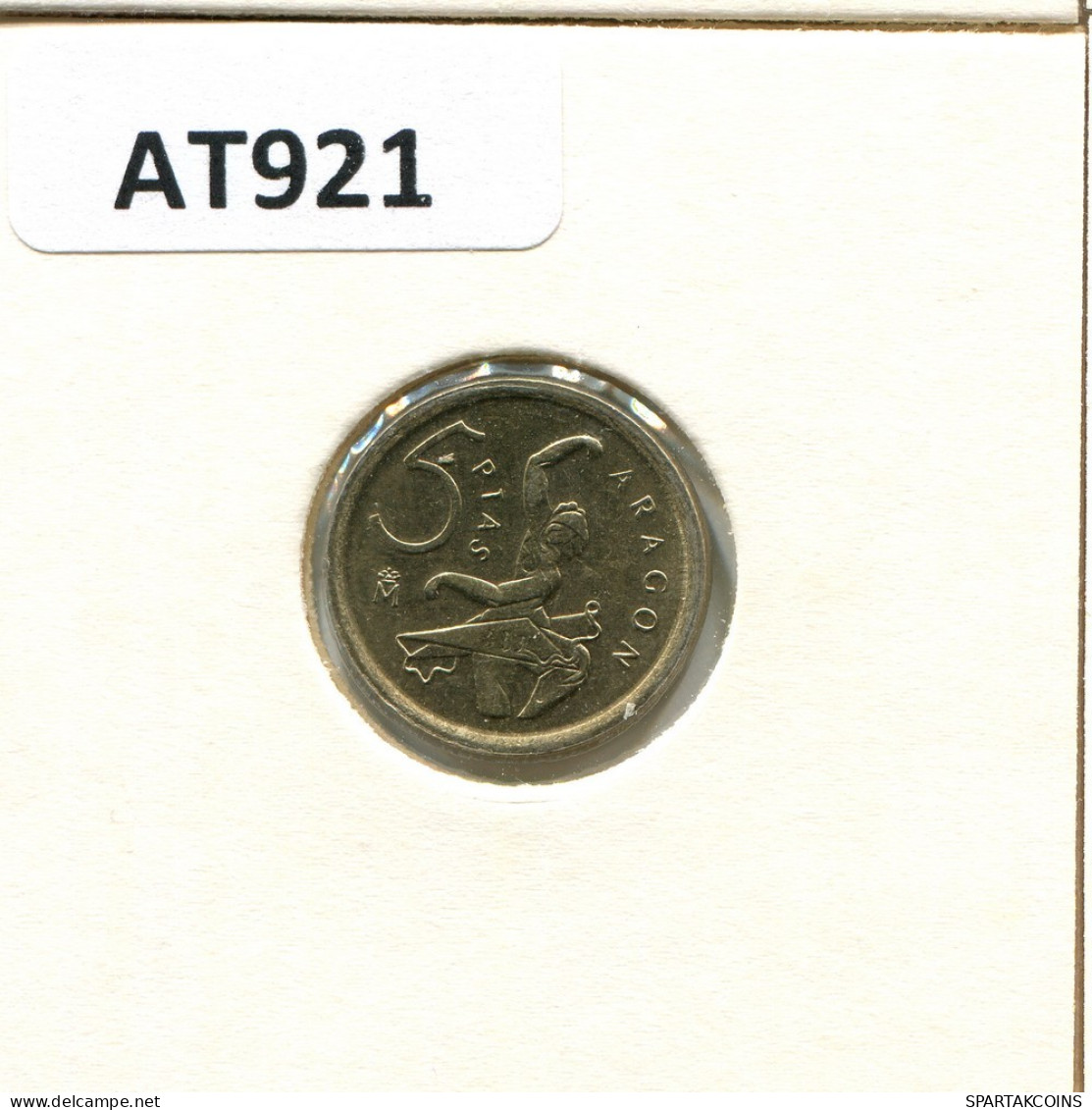 5 PESETAS 1994 SPAIN Coin #AT921.U.A - 5 Pesetas