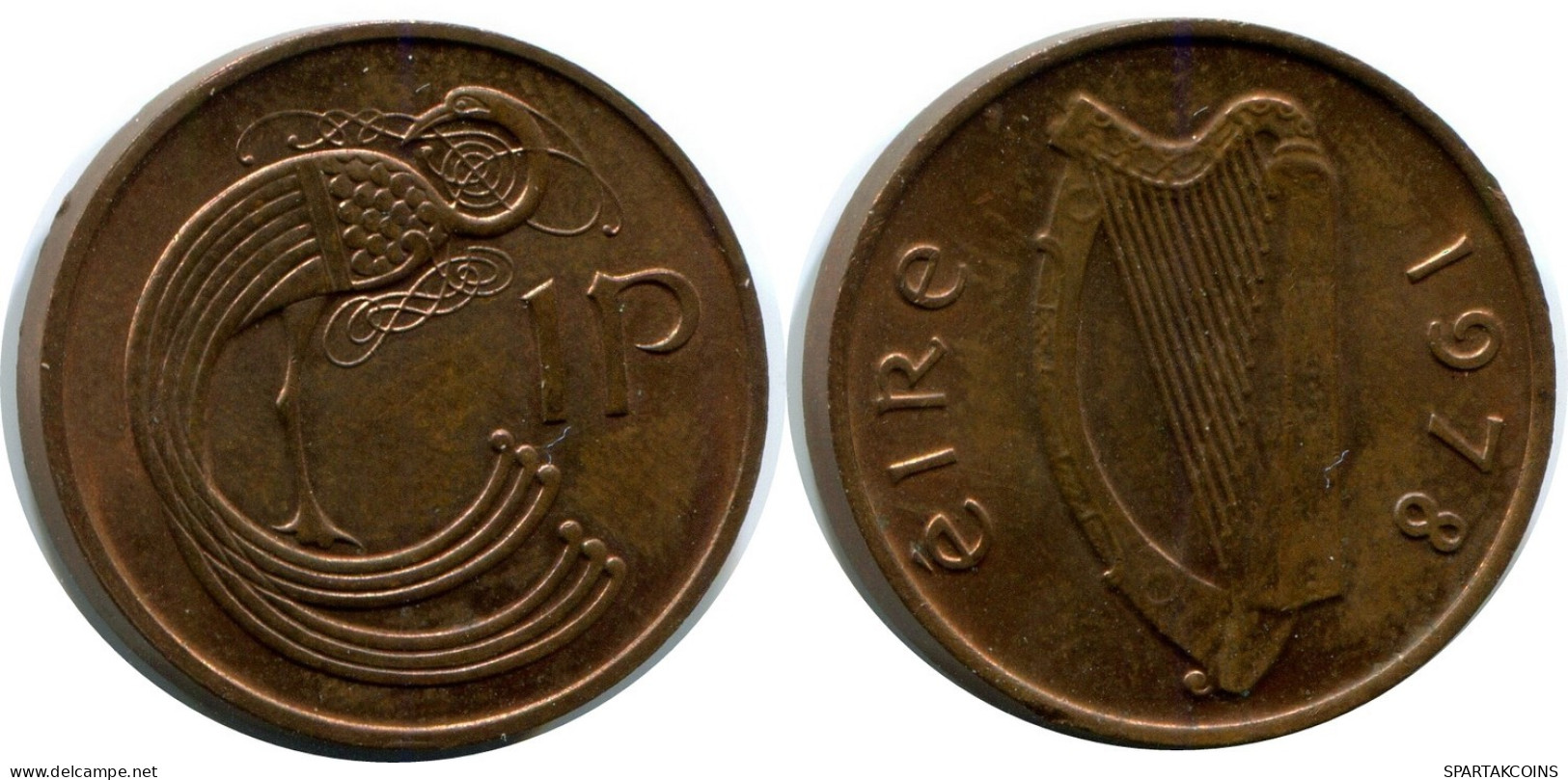 1 PENNY 1978 IRLANDE IRELAND Pièce #AX111.F.A - Ireland