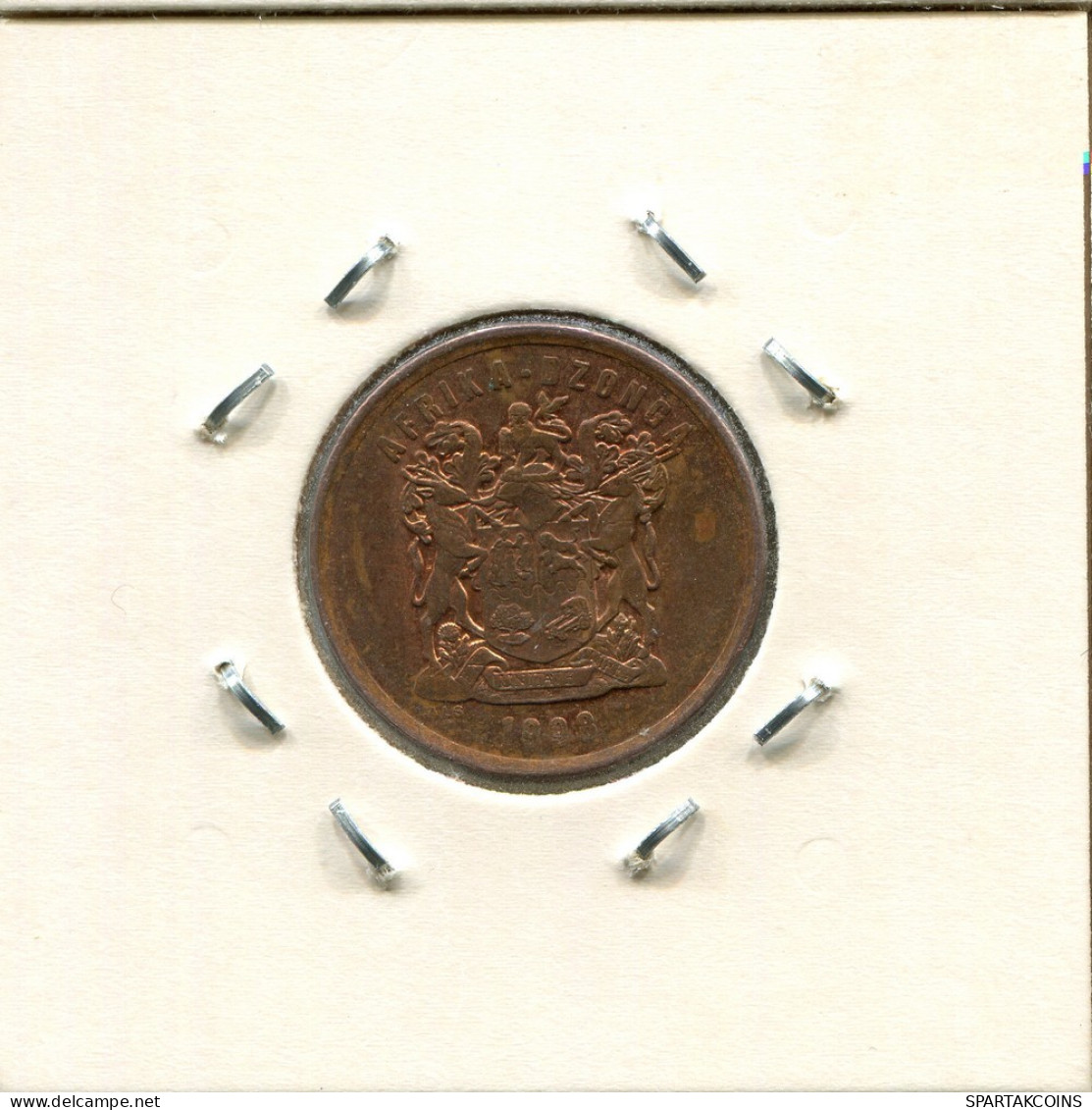 5 CENTS 1998 SUDAFRICA SOUTH AFRICA Moneda #AS301.E.A - Zuid-Afrika