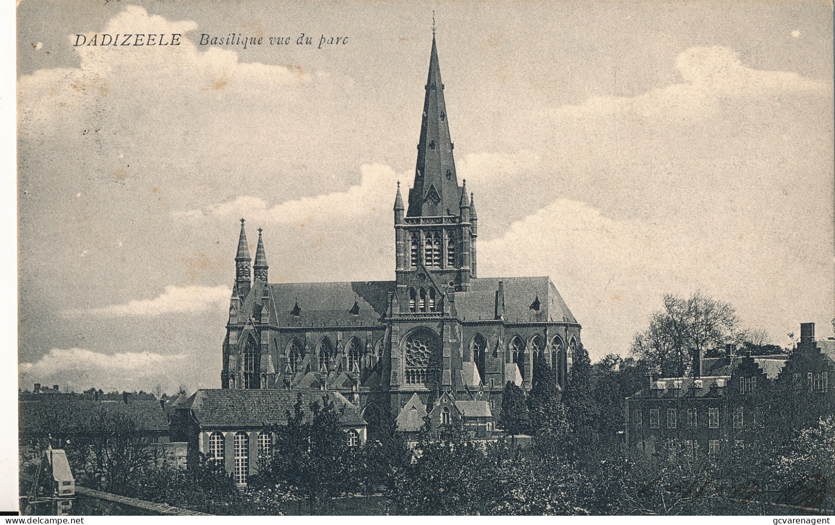 DADIZELE   BASILIQUE VUE DU PARC       2 AFBEELDINGEN - Moorslede