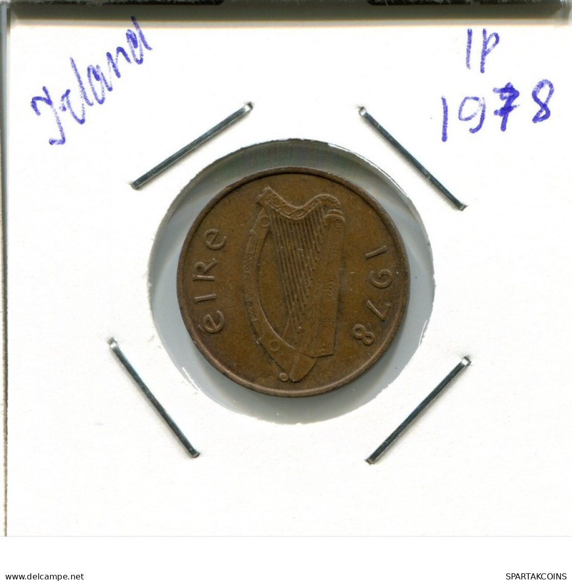 1 PENNY 1978 IRLAND IRELAND Münze #AN641.D.A - Ireland