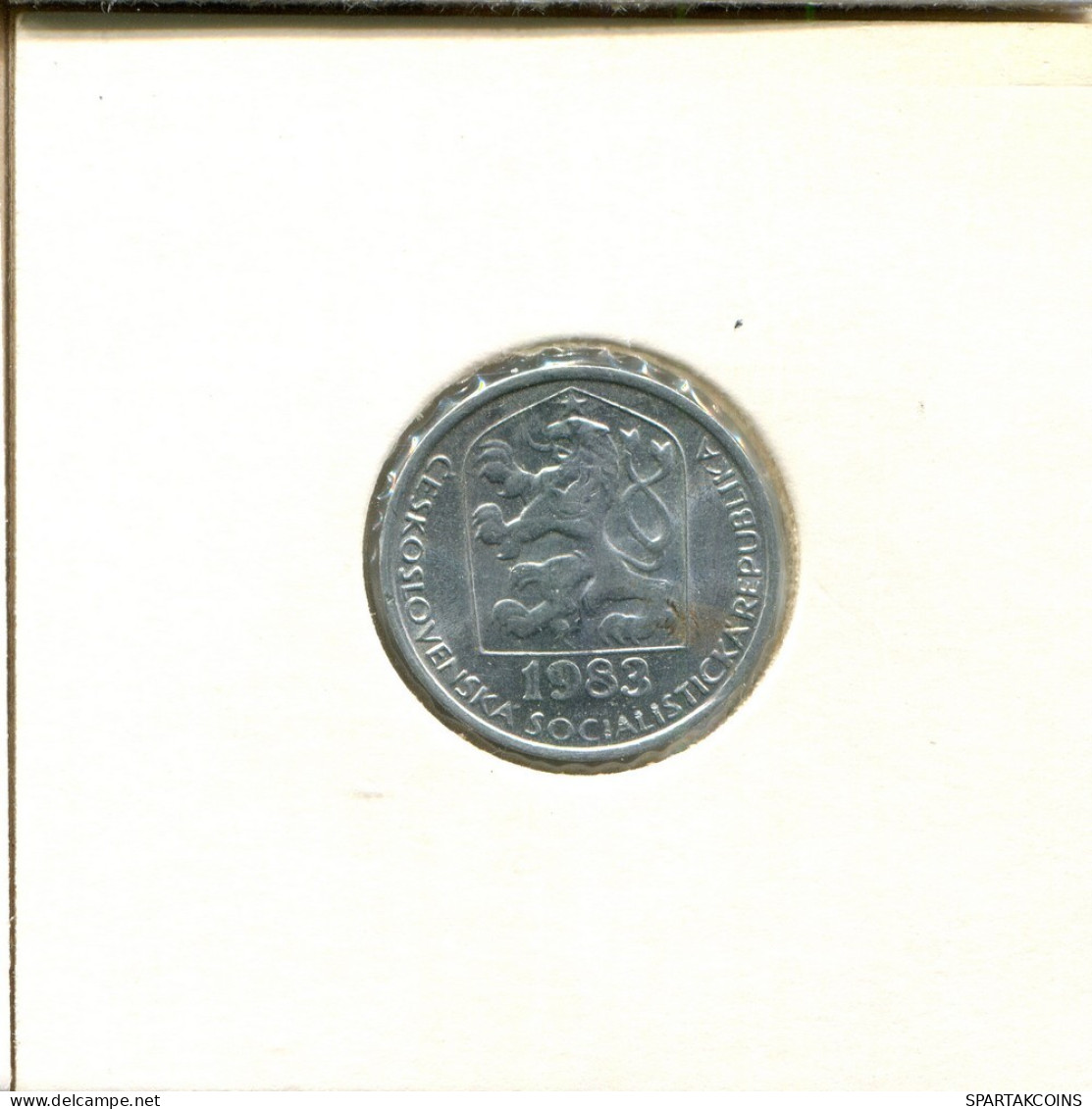 10 HALERU 1983 CHECOSLOVAQUIA CZECHOESLOVAQUIA SLOVAKIA Moneda #AS939.E.A - Cecoslovacchia