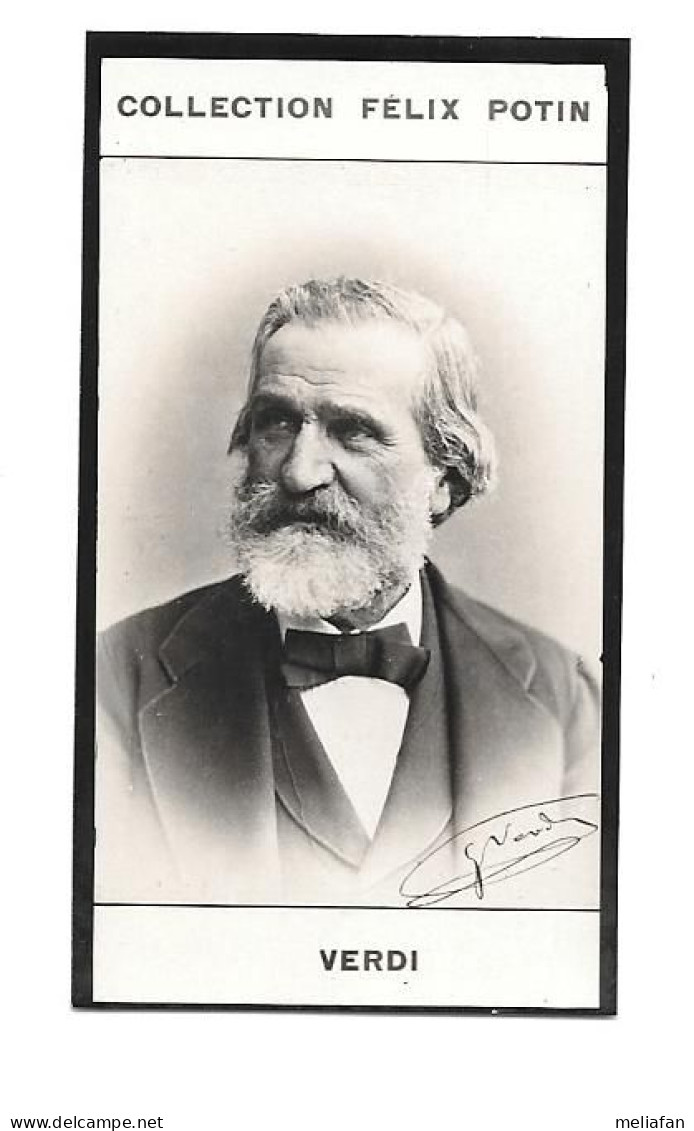 AG93 - FIGURINA FOTOGRAFICA FELIX POTIN - GIUSEPPE VERDI - Félix Potin