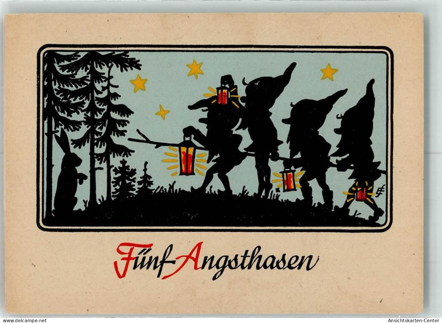 39648802 - Fuenf Angsthasen - Fairy Tales, Popular Stories & Legends
