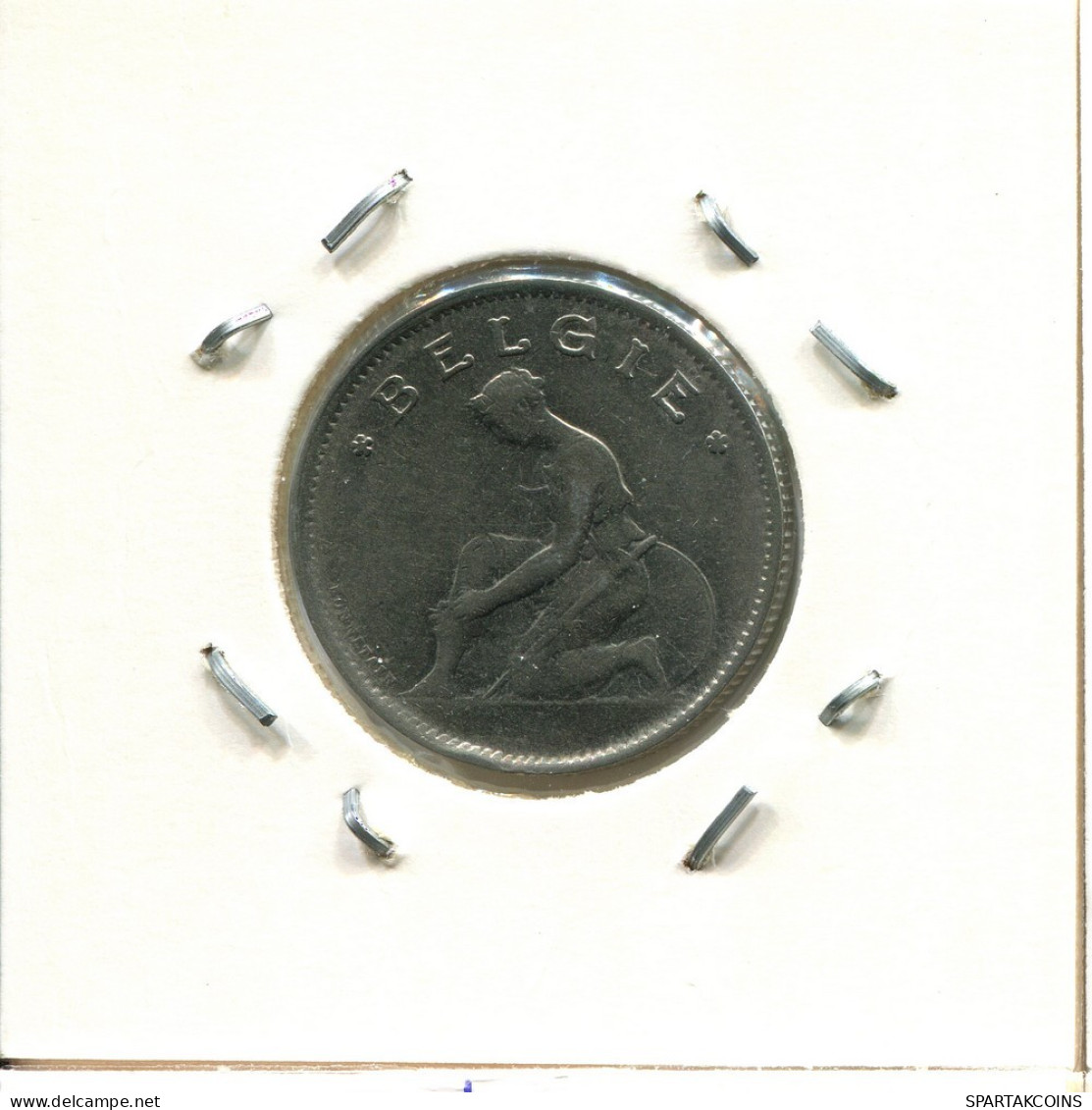 1 FRANC 1929 DUTCH Text BÉLGICA BELGIUM Moneda #BA473.E.A - 1 Franco