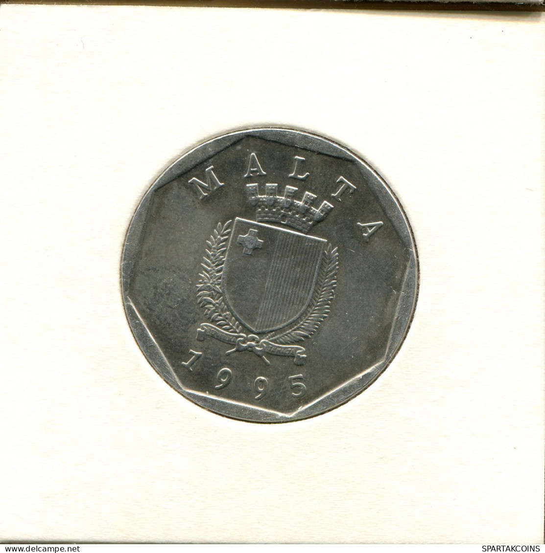 50 CENTS 1995 MALTA Moneda #AS640.E.A - Malte