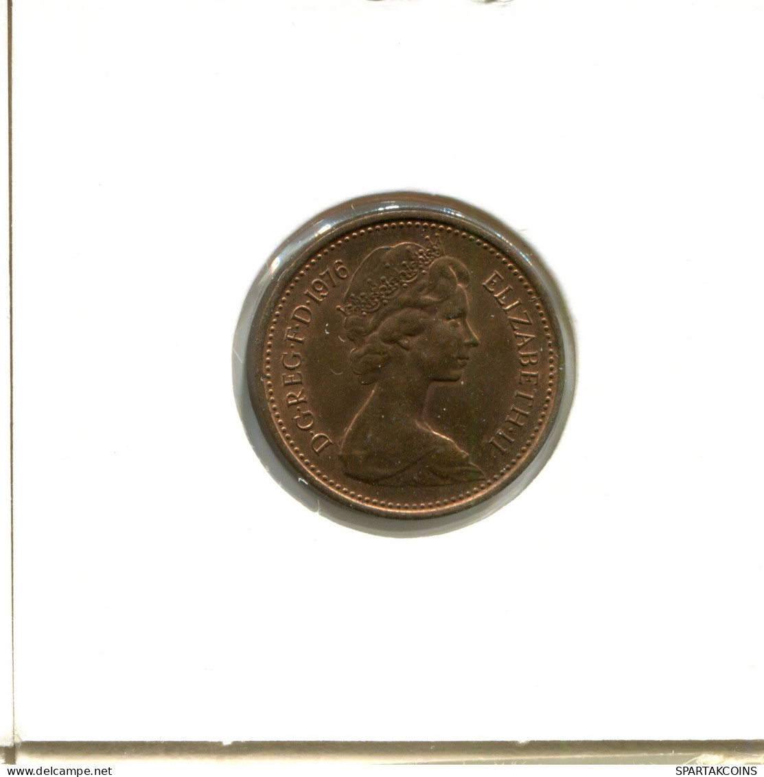 NEW PENNY 1976 UK GRANDE-BRETAGNE GREAT BRITAIN Pièce #AX685.F.A - 1 Penny & 1 New Penny