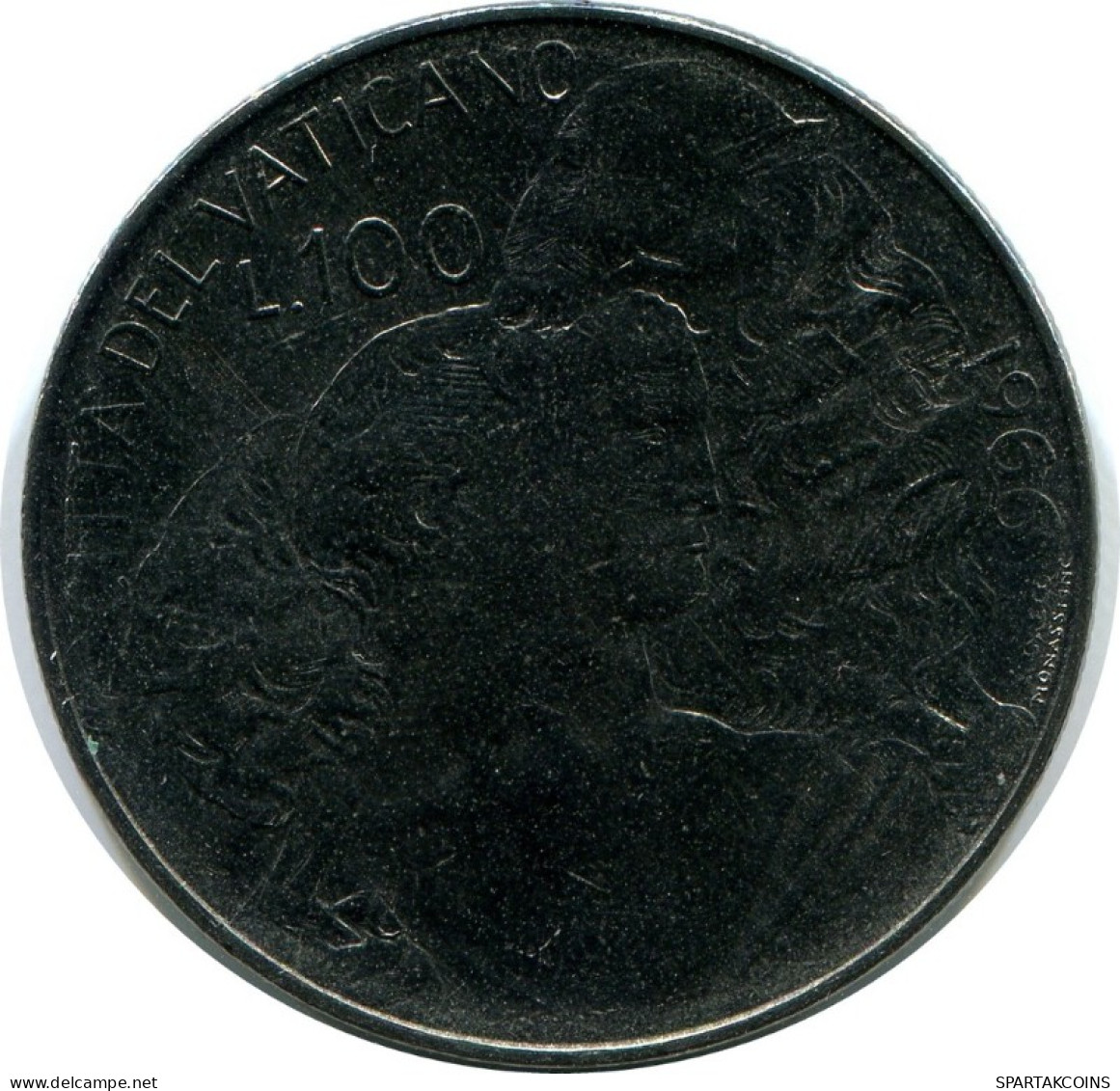 100 LIRE 1966 VATICANO VATICAN Moneda Paul VI (1963-1978) #AH360.13.E.A - Vatican