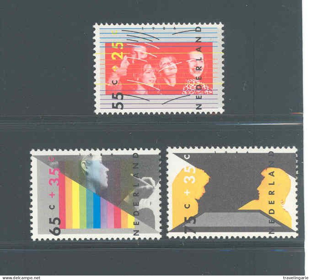 Netherlands 1986 Pour L'Enfant Children Welfare NVPH 1363/65 Yvert 1277/79 MNH ** - Ungebraucht