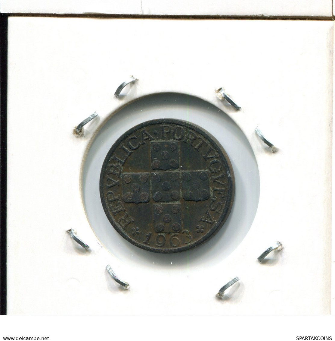 20 CENTAVOS 1963 PORTUGAL Coin #AT283.U.A - Portugal