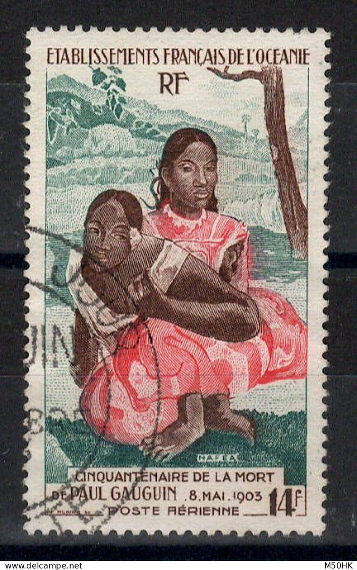 Océanie - YV PA 30 Oblitéré , Gauguin , Cote 90 Euros - Airmail