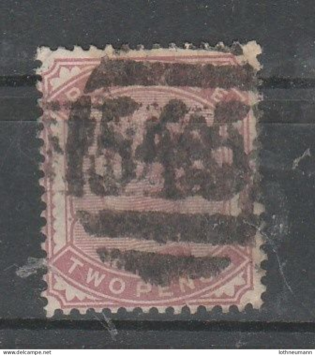 GB 1880: 2 D QV Rose, Used, No Fault Sign. H.Richter, Cancellation See Scan; S.G.-spec. K5 - Gebraucht