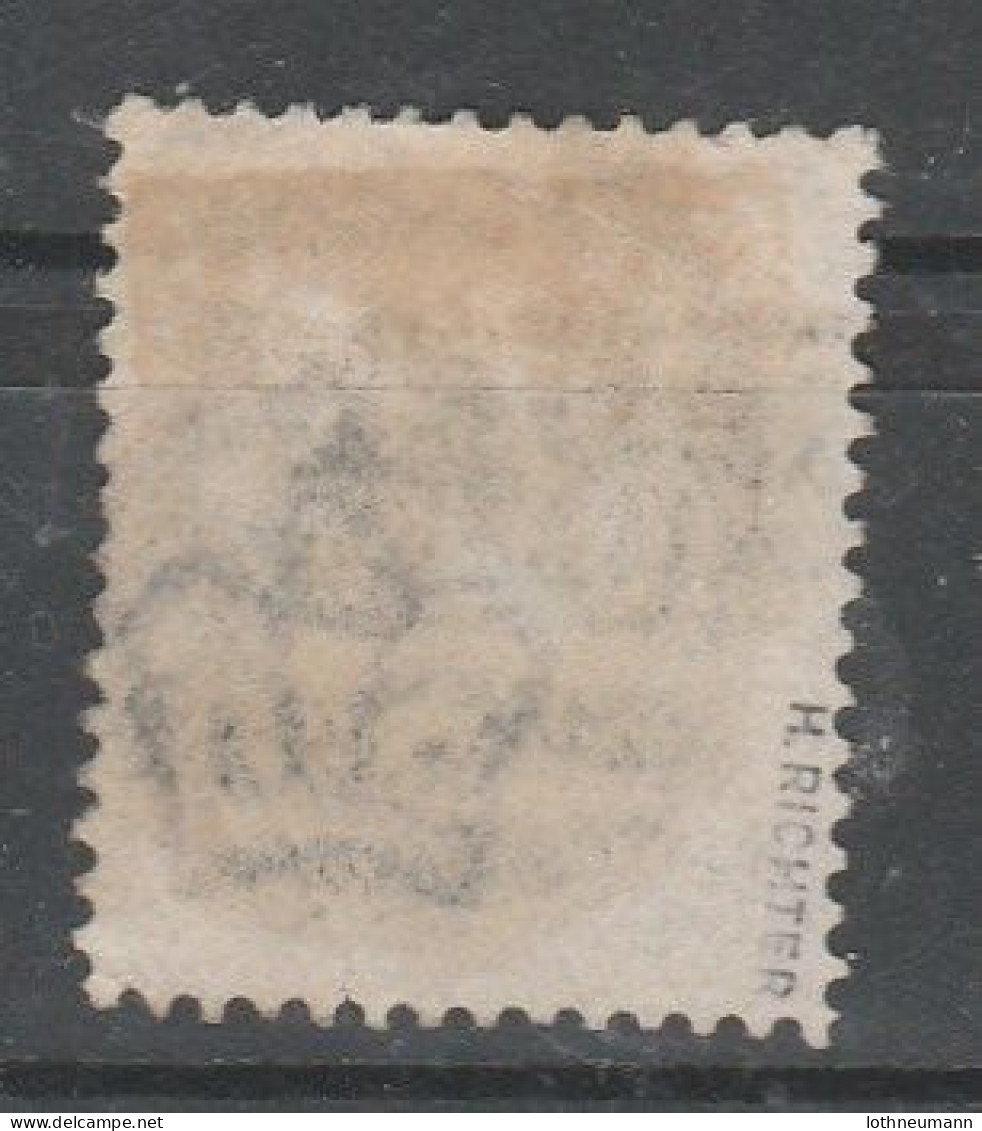 GB 1880: 2 D QV Rose, Used, No Fault Sign. H.Richter, Cancellation See Scan; S.G.-spec. K5 - Usados