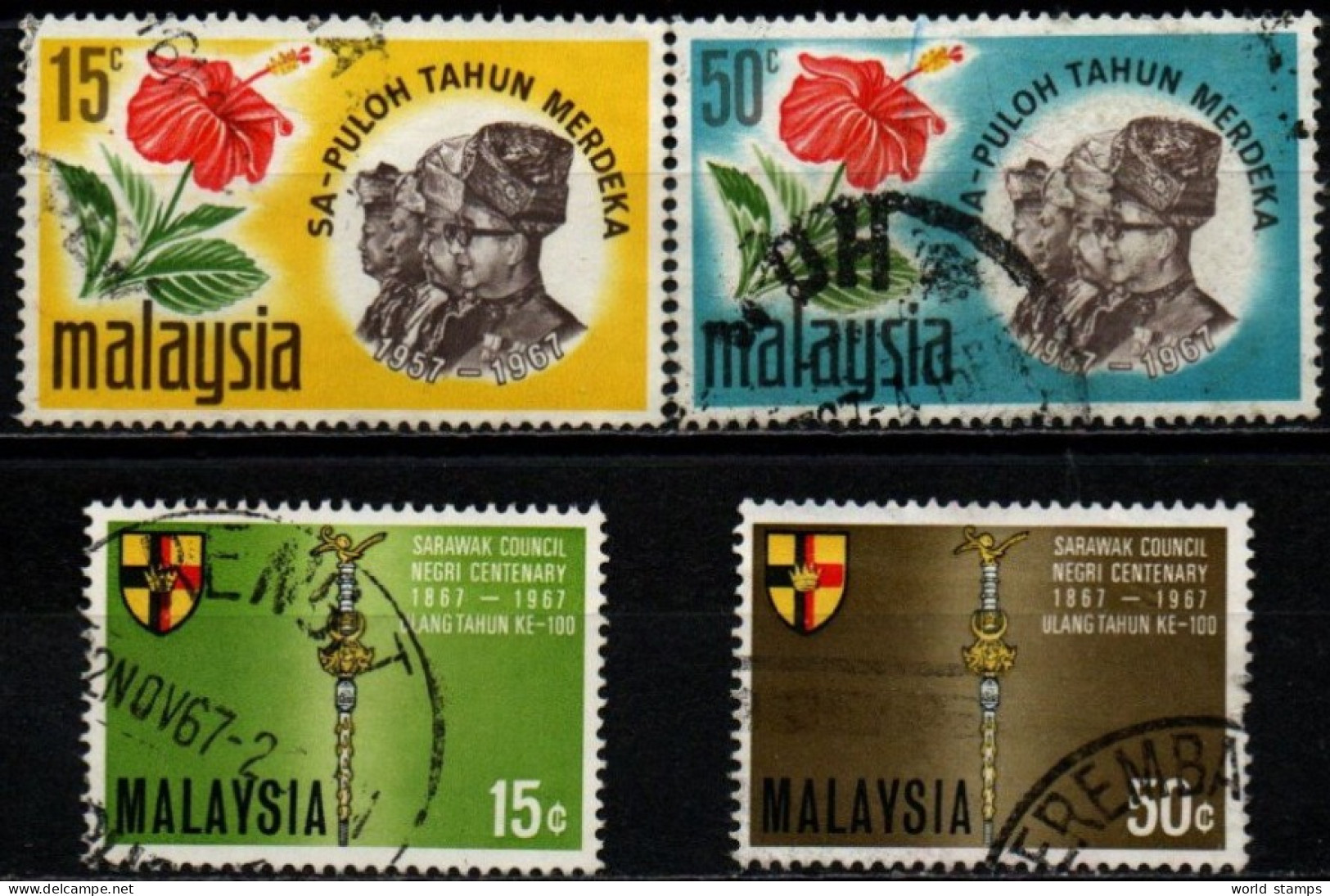 MALAYSIA 1967 O - Malasia (1964-...)