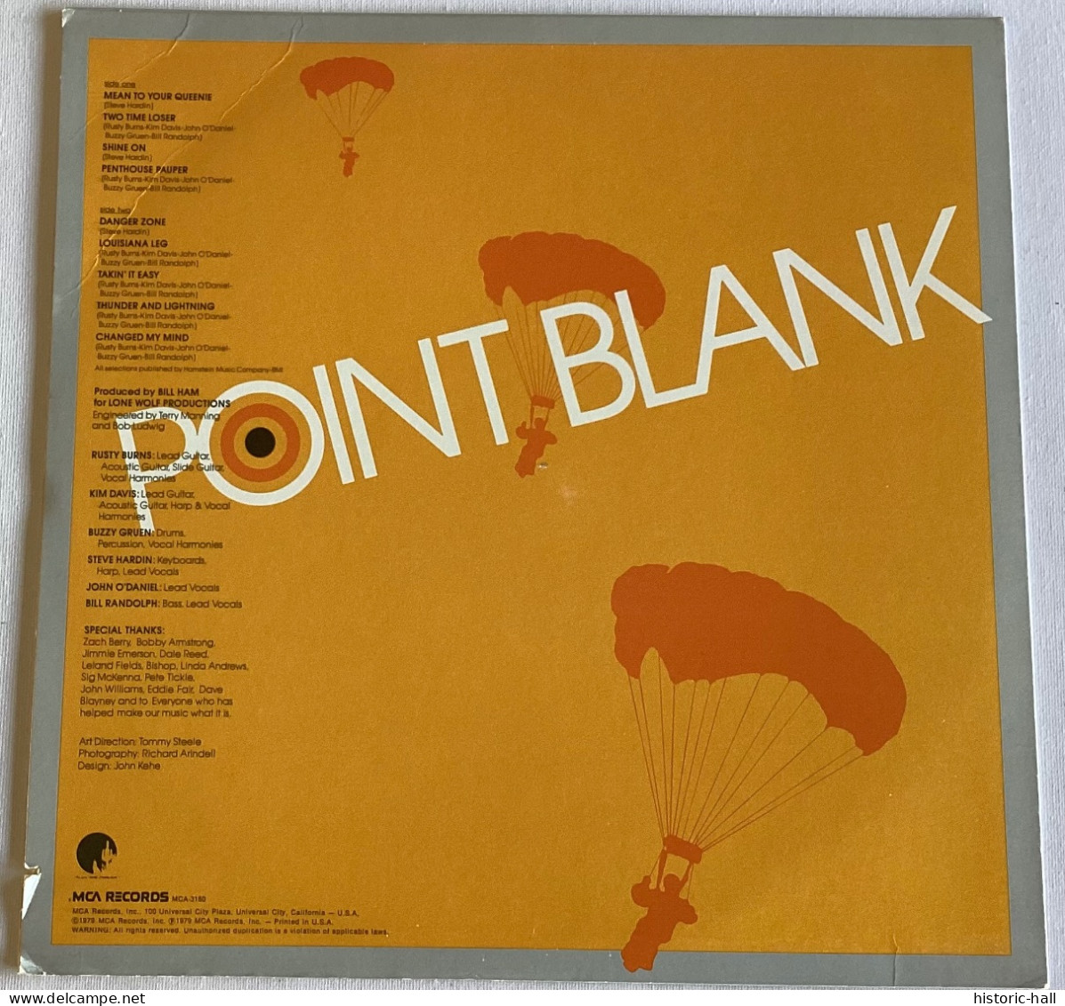 POINT BLANK - Airplay - LP - 1979 - US Press - Rock