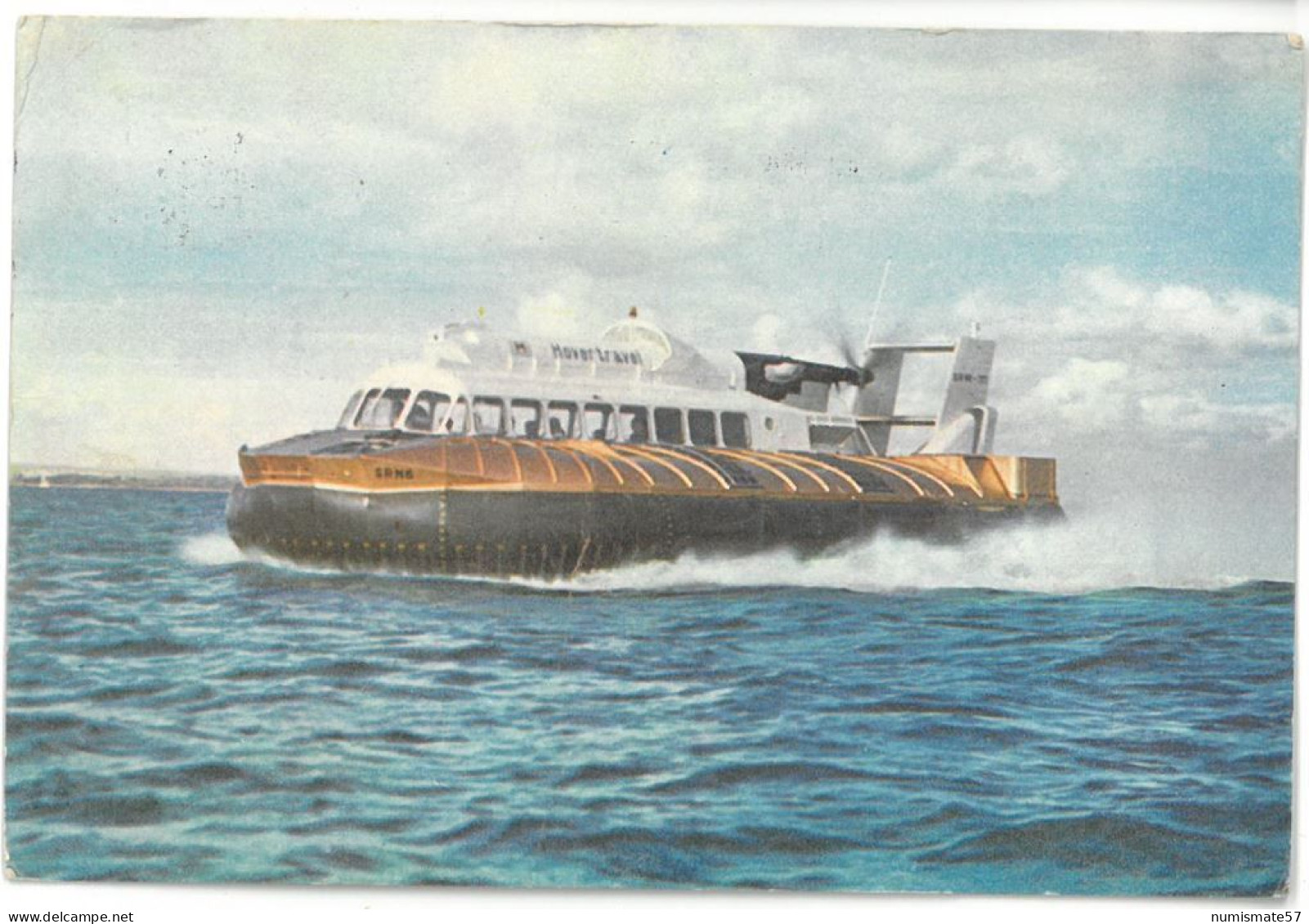 CPA HOVERCRAFT SRN 6 - Ed. J. Arthur Dixon , Newport N° SS. 6039 - Luftkissenfahrzeuge