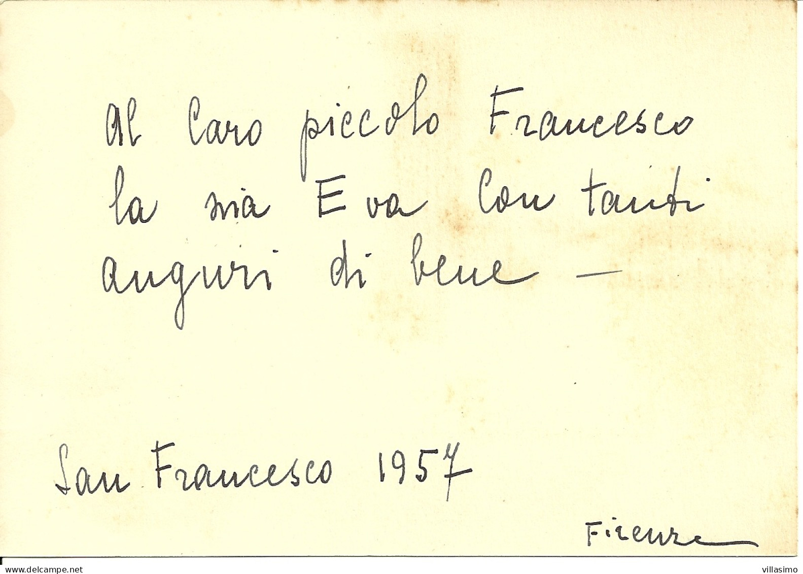 Religiosa - Benedizione Di San Francesco - Data 1957 - N.V. - Santi