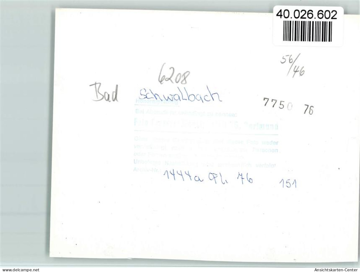 40026602 - Bad Schwalbach - Bad Schwalbach