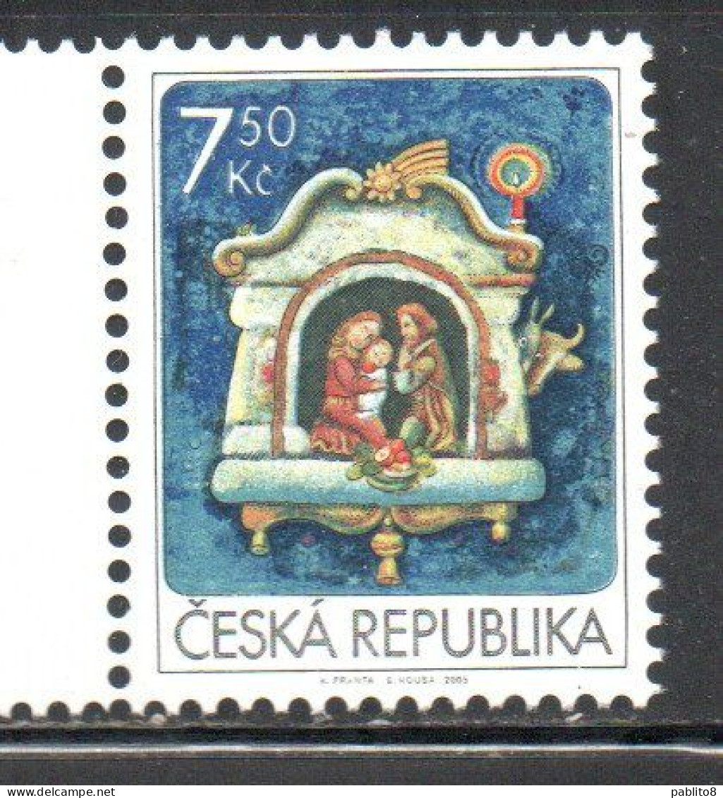 CZECH REPUBLIC CECA REPUBBLICA CZECHOSLOVAKIA 2005 CHRISTMAS NATALE NOEL WEIHNACHTEN NAVIDAD 7.50k MNH - Nuevos