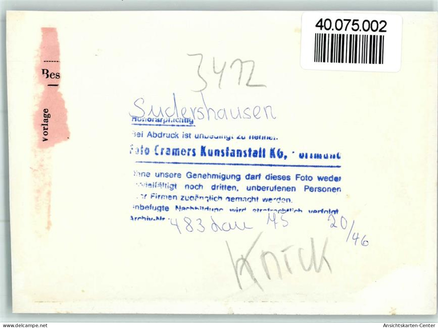 40075002 - Sudershausen - Nörten-Hardenberg