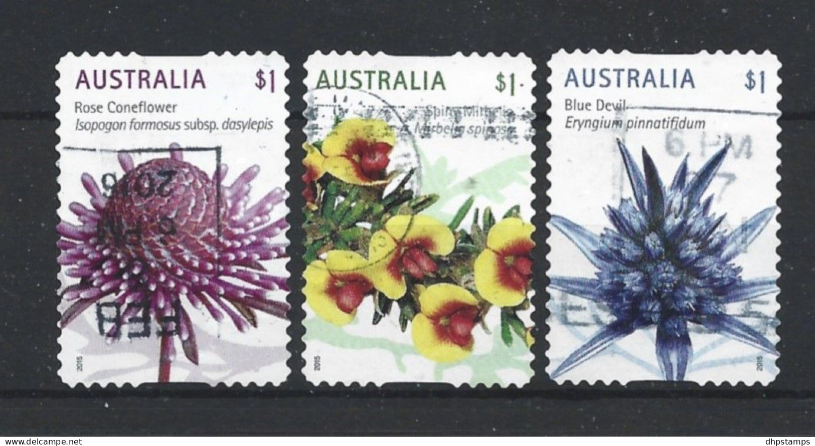 Australia 2015 Wild Flowers S.A. Y.T. 4246/4248 (0) - Used Stamps