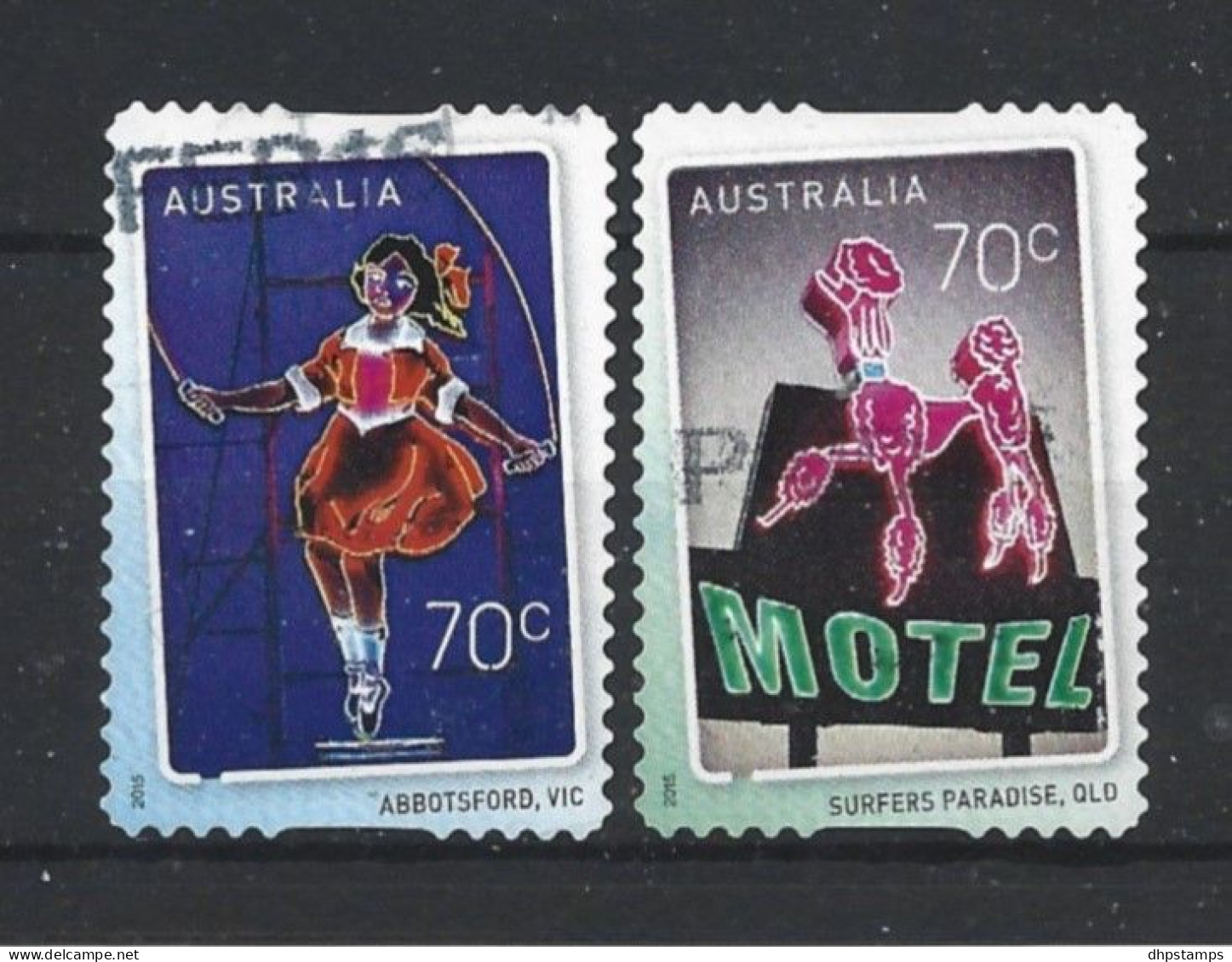 Australia 2015 Neon Signs S.A. Y.T. 4186/4187 (0) - Usados