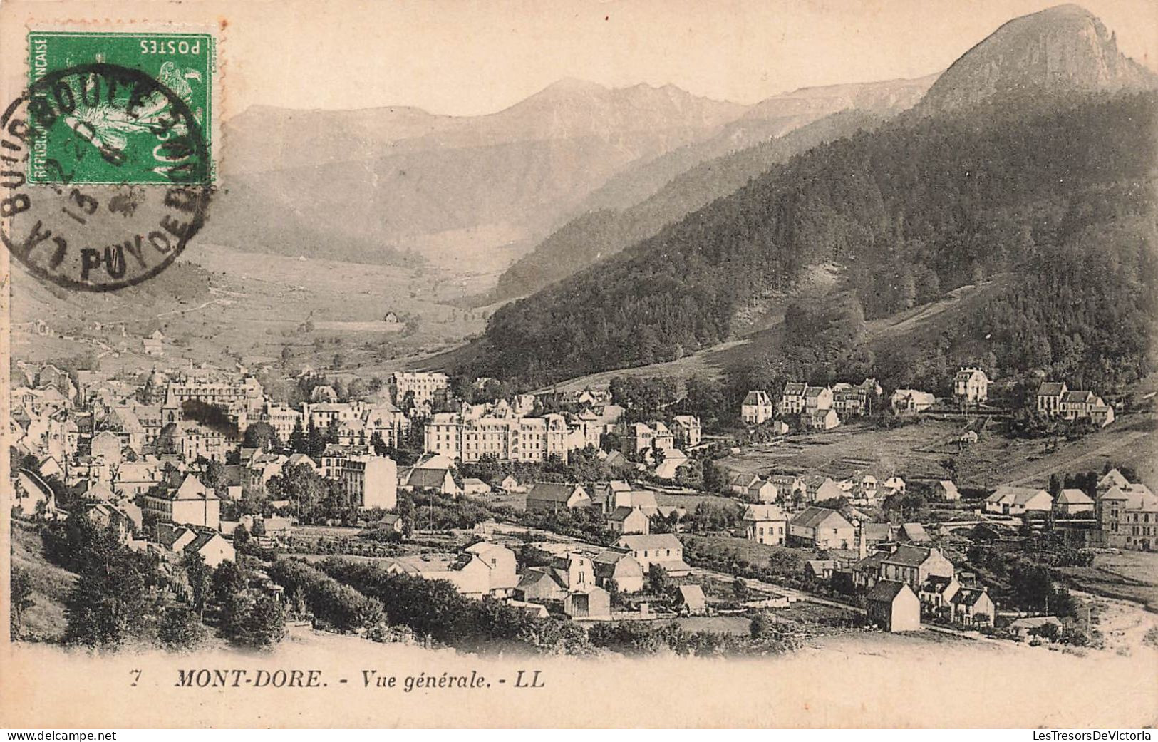 FRANCE - Mont Dore - Vue Générale - Ville - Carte Postale Ancienne - Le Mont Dore