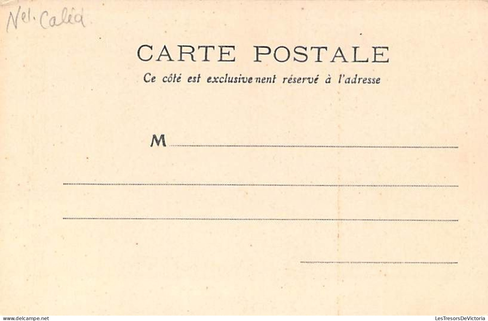 Nouvelle Calédonie - Colonies Françaises - Pirogue Canaque - Carte Postale Ancienne - New Caledonia