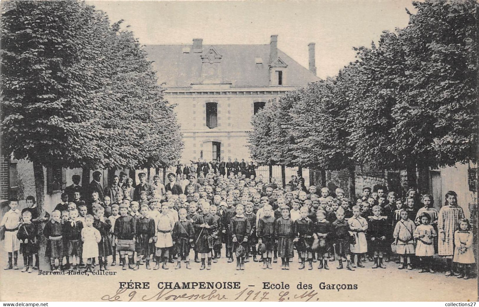 51-FERE-CHAMPENOISE- ECOLE DES GARCONS - Fère-Champenoise