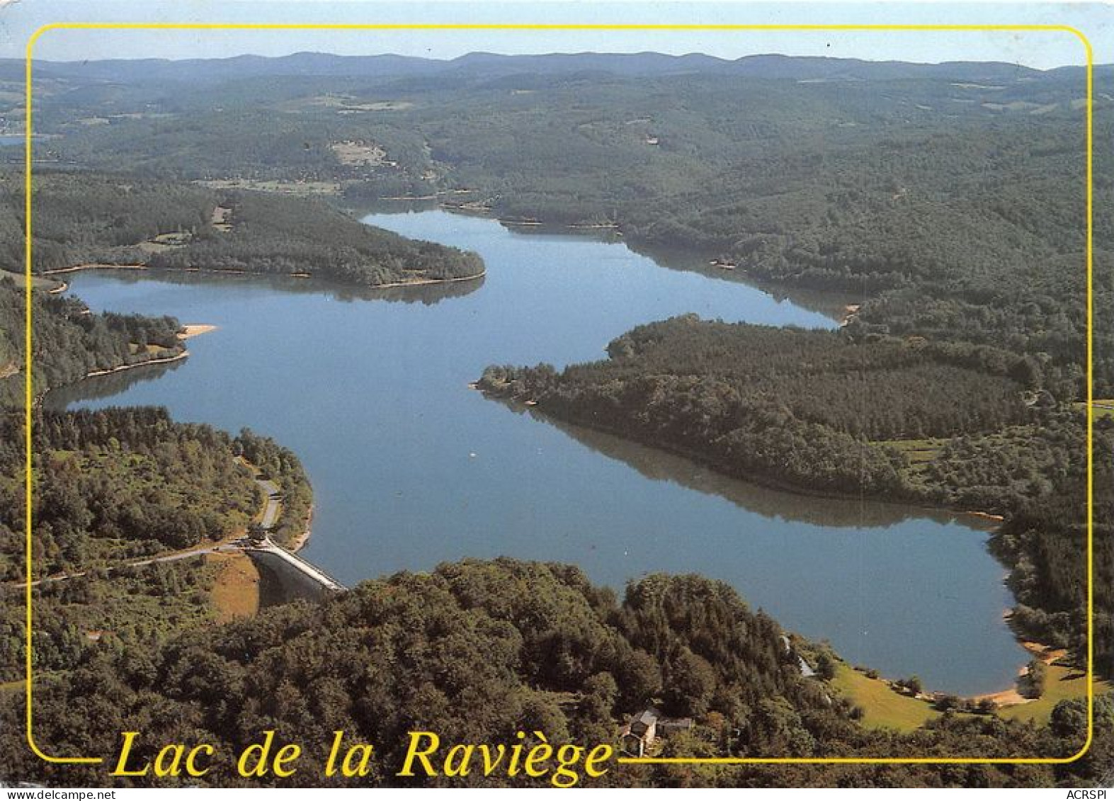 LAC DE LA RAVIEGE Situe Aux Environs De ANGLES Et BRASSAC Dans Un Site Magnifique(SCAN RECTO VERSO)MA0018 - Brassac