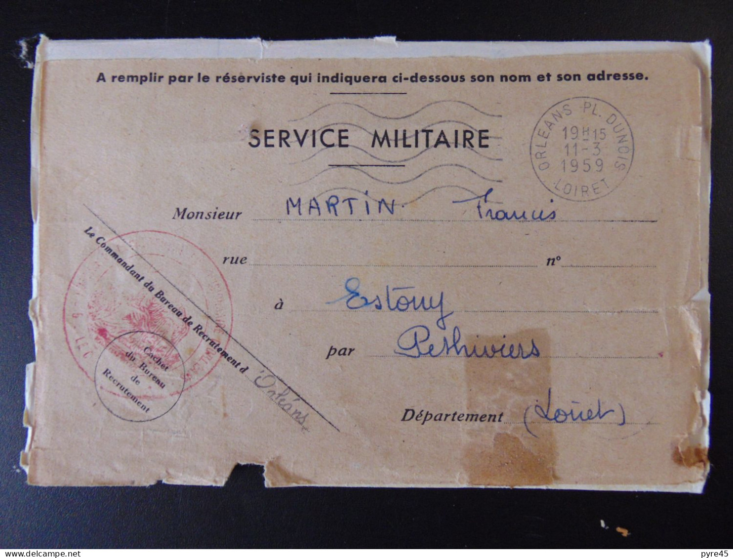 Livret militaire, Classe 1950 + Titre de libération anticipée