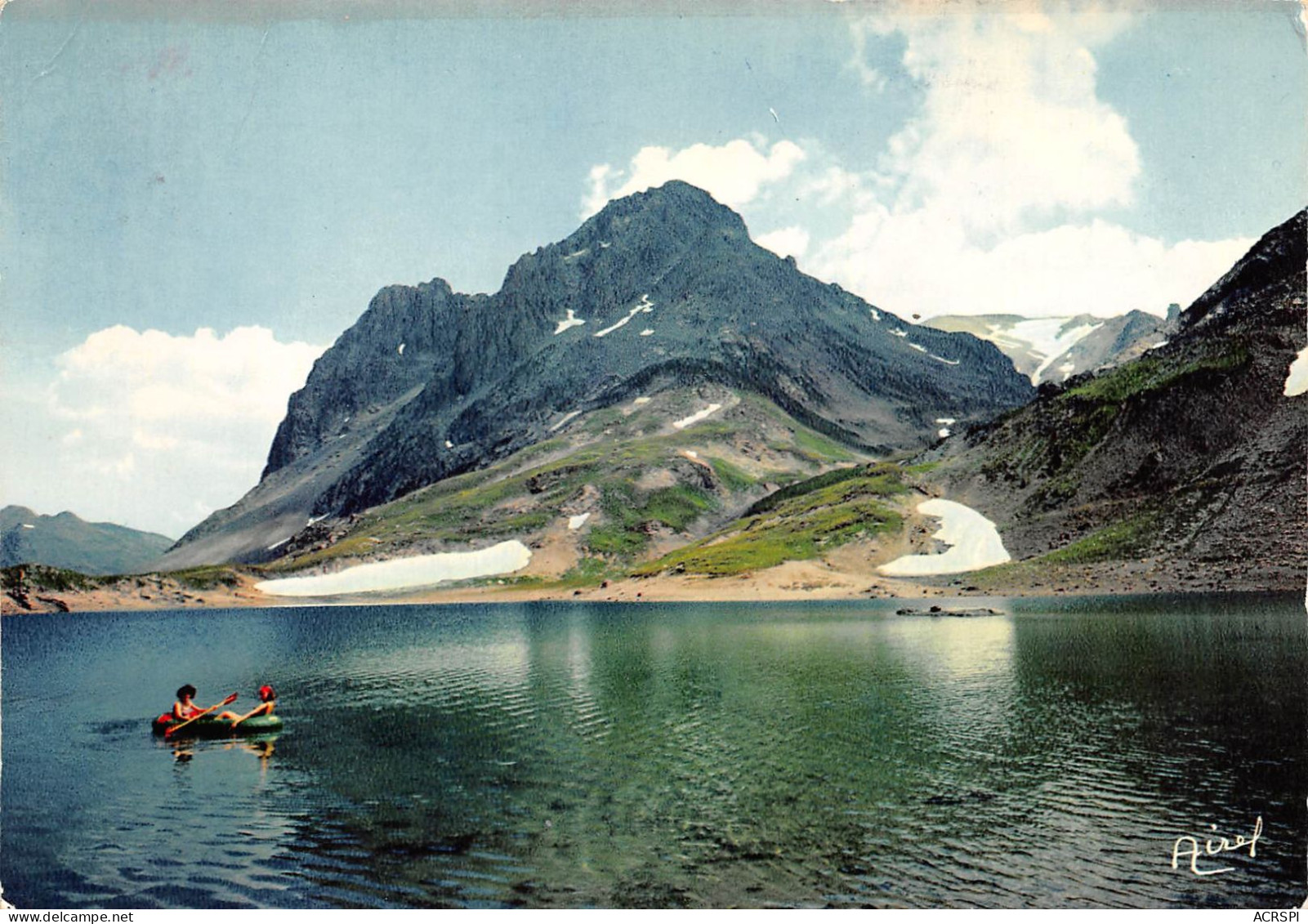 05 Hautes Alpes Plaisir Du Canotage Lac Lautier  36 (scan Recto Verso)MA002UND - Serre Chevalier