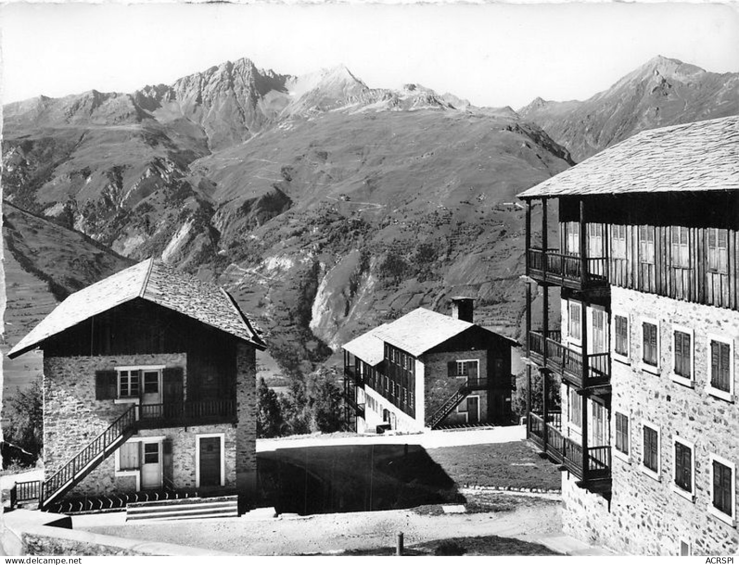 BOURG ST MAURICE La Cite De Courbaton Colonie De Vacances De L Electricite De France(SCAN RECTO VERSO)MA0020 - Bourg Saint Maurice