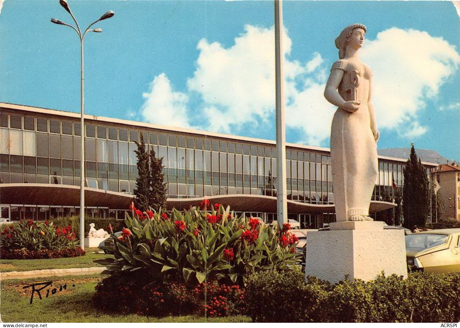 La Cote D Azur Inoubliable NICE Le Palais Des Expositions(SCAN RECTO VERSO)MA004 - Monuments, édifices