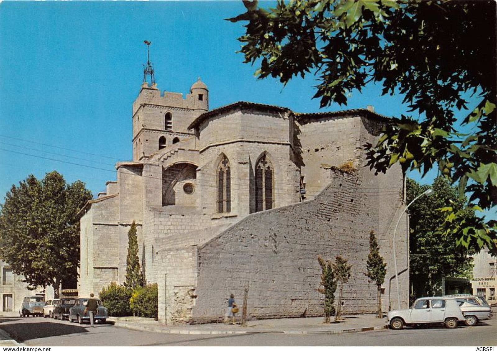 FRONTIGNANT La Cathedrale 14e Siecle(SCAN RECTO VERSO)MA0038 - Frontignan