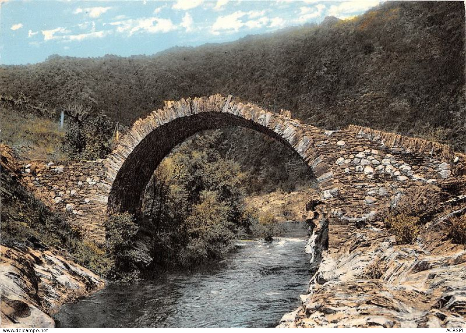 Saumene Le Pont Des Chevres (SCAN RECTO VERSO)MA0034 - Sumène