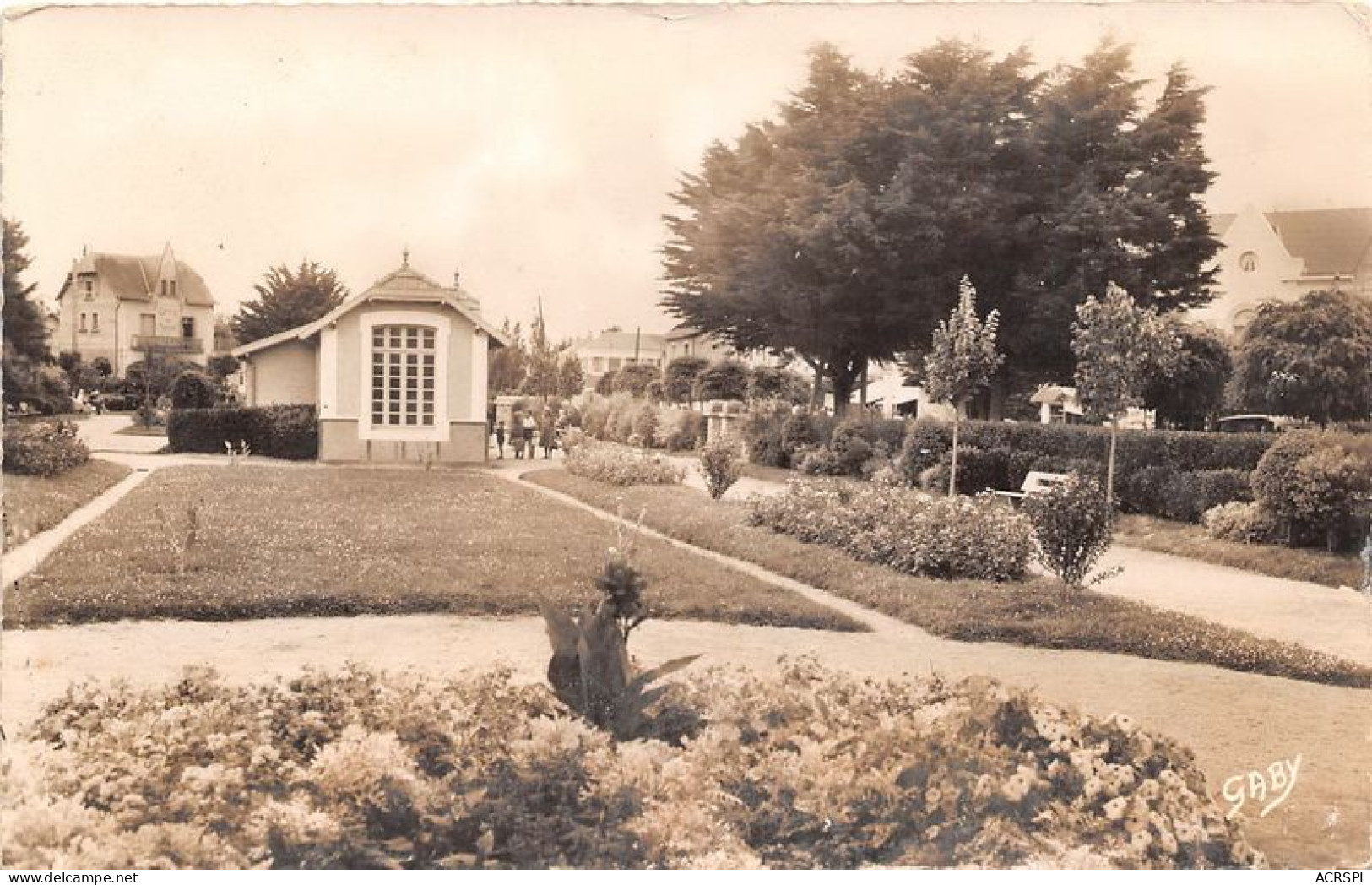 THARON PLAGE Jardin Public(SCAN RECTO VERSO)MA0031 - Tharon-Plage