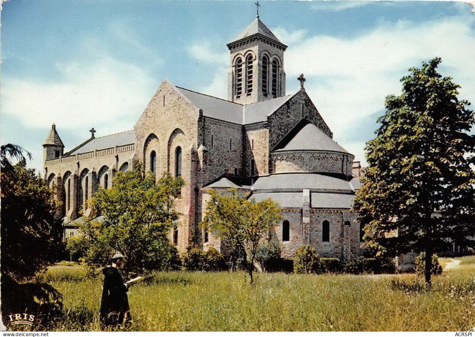 DOURGNE Abbaye Sainte Benoit D En Calcat L Eglise Vue De L Abside(SCAN RECTO VERSO)MA0064 - Dourgne