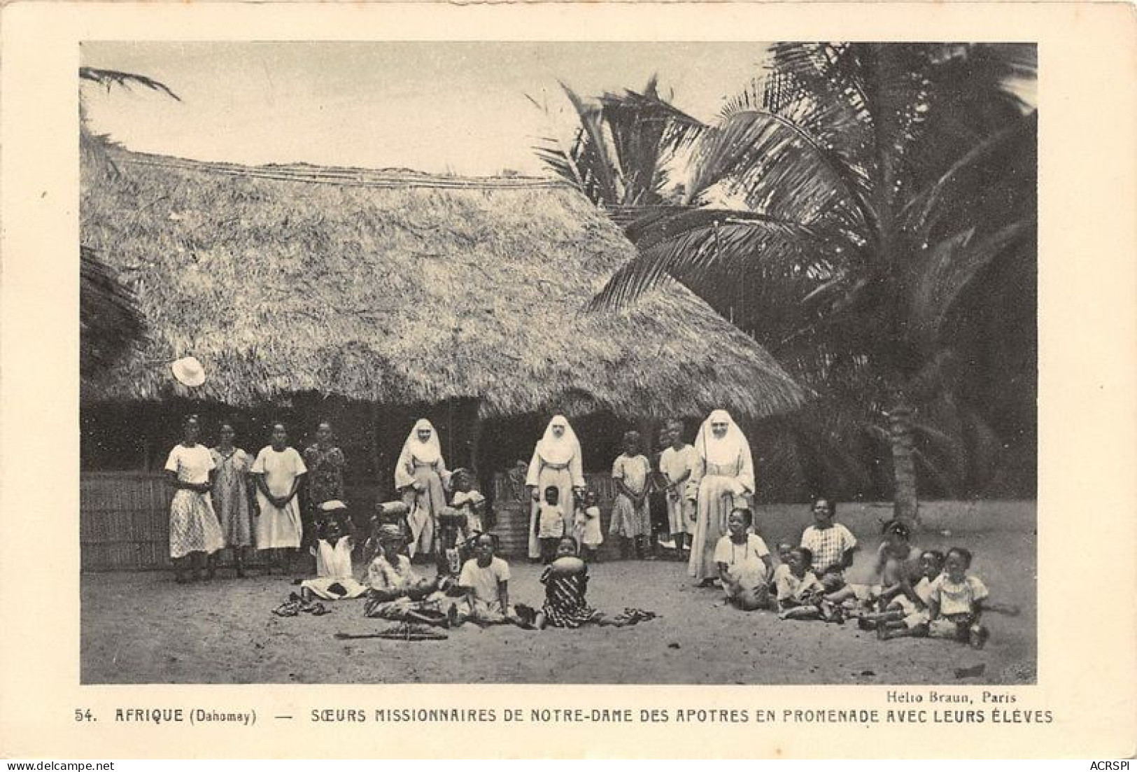 REPUBLIQUE POPULAIRE DU BENIN Dahomey - Soeurs Missionnaires De Notre Dame Des Apotres 11(scan Recto-verso) MA086 - Benín