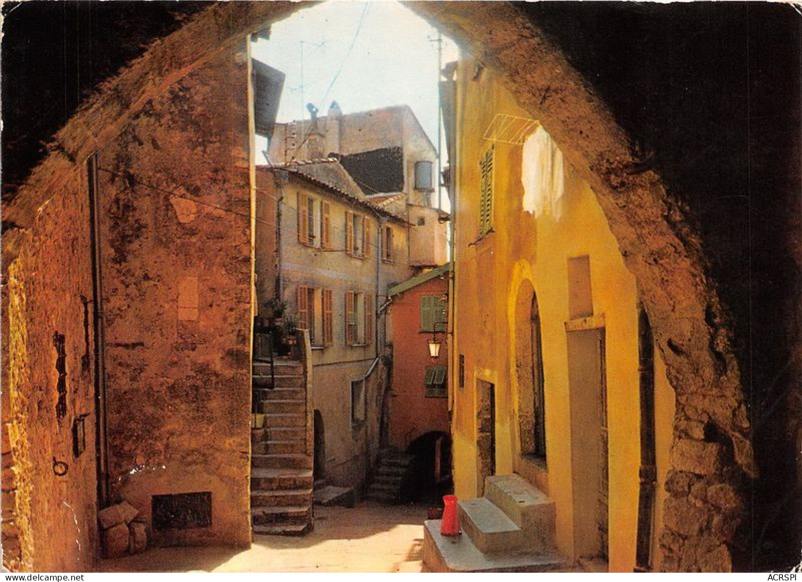 ROQUEBRUNE VILLAGE Rue Du Chateau Feodal Chateau Du Xe Siecle(SCAN RECTO VERSO)MA0079 - Roquebrune-Cap-Martin